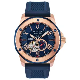 Bulova® Analoog 'Marine star' Heren Horloge 98A227