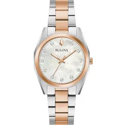 Bulova® Analogique 'Surveyor' Femmes Montre 98P207