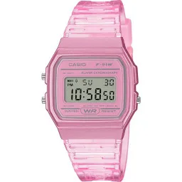 Casio® Digital 'Collection' Unisex Uhr F-91WS-4EF