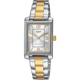 Casio® Analoog 'Casio collection' Dames Horloge LTP-1234PSG-7AEG