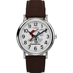 Timex Analoog 'Peanuts weekender' Heren Horloge TW2Y51500