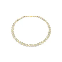 Swarovski® 'Una Angelic' Femmes Métal plaqué Collier - Or 5720505