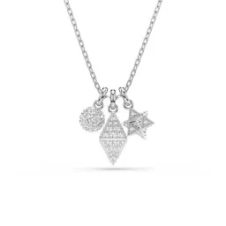 Swarovski® 'Dextera' Femmes Métall Collier - Argent 5700288