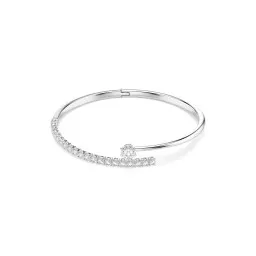 Swarovski 'Matrix Crash' Women's Base Metal Bracelet - Silver 5753571