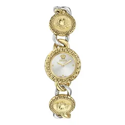 Versace® Analogue 'La Greca Stud Icon' Women's Watch VE0Q00325