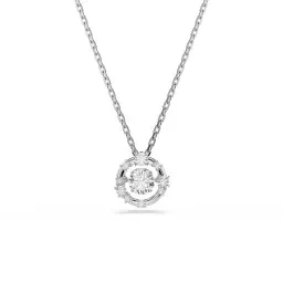 Swarovski® 'Constella Bars' Femmes Métall Collier - Argent 5738247