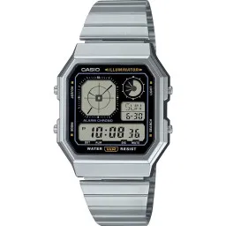 Casio® Digitaal 'Casio collection vintage' Unisex Horloge A130WE-1AEF