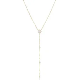 Gena.paris® 'The One' Femmes Argent Collier - Or GC1597-Y