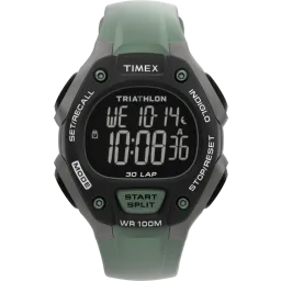 Timex® Digital 'Triathlon Classic C30' Hommes Montre TW5M67300