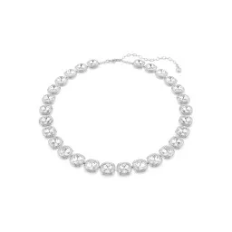 Swarovski 'Una Angelic Cushion' Damen Metall Halsband - Silber 5751326