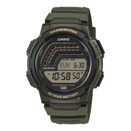 Casio® Digital 'Casio Collection' Men's Watch WS-1800-3AVEF