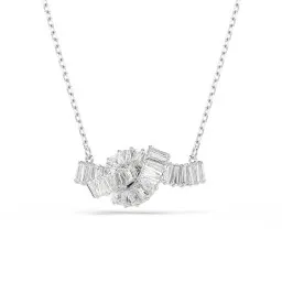 Swarovski® 'Matrix' Femmes Métall Collier - Argent 5728553