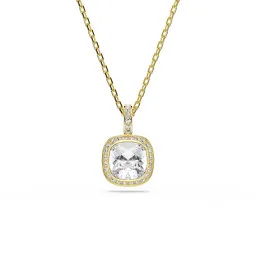 Swarovski 'Una Angelic Cushion' Damen Verchromtem Metall Halsband - Gold 5764761