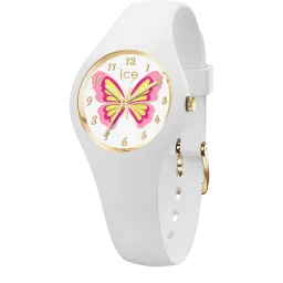 Ice Watch® Analogue 'Ice Fantasia - Butterfly Lily' Girls's Watch (Extra Small) 021951