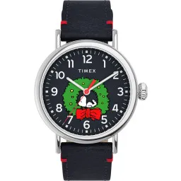 Timex® Analogue 'Peanuts Waterbury Standard' Men's Watch TW2U86300