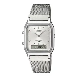 Casio® Analoog En Digitaal 'Casio collection vintage' Unisex Horloge AQ-230EM-7AEF