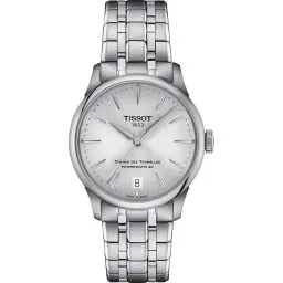 Tissot® Analogue 'T-classic Chemin Des Tourelles Powermatic 80' Women's Watch T1392071103100