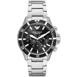 Emporio Armani® Chronograaf 'World explorer' Heren Horloge AR11360