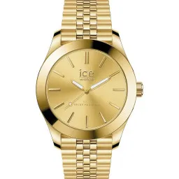 Ice Watch® Analoog 'Ice steel - gold' Dames Horloge (Small) 024745