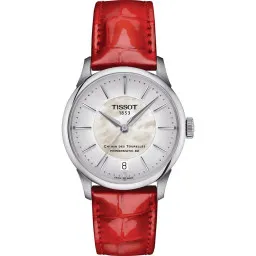 Tissot® Analogue 'T-classic Chemin Des Tourelles Powermatic 80' Women's Watch T1392071611100