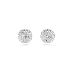 Swarovski® 'Dextera' Femmes Métall Puce d'oreille - Argent 5700290