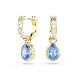 Swarovski 'Chroma' Women's Gold Plated Metal Drop Earrings - Gold 5757815
