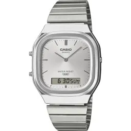 Casio® Analoog En Digitaal 'Casio collection vintage' Unisex Horloge AQ-240E-7AEF