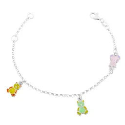 Orphelia® 'Bear' Enfant Argent Bracelet - Argent ZA-7140