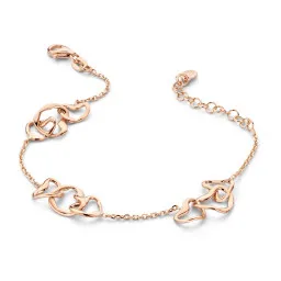 Orphelia® 'Zelma' Femmes Argent Bracelet - Rosé ZA-7179/RG