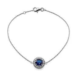 Orphelia® 'Kaia' Women's Sterling Silver Bracelet - Silver ZA-7477/SA