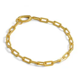Orphelia® 'Bloom' Damen Sterling Silber Armbänd - Gold ZA-7544/G