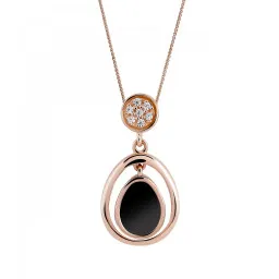Orphelia® 'Alda' Femmes Argent Collier avec pendentif - Rosé ZH-7470