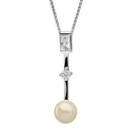 Orphelia® 'Maxime' Femmes Argent Collier avec pendentif - Argent ZH-7514