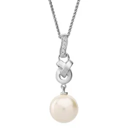 Orphelia® 'Clara' Femmes Argent Collier avec pendentif - Argent ZH-7515