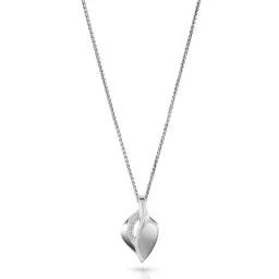 Orphelia® 'Anet' Damen Sterling Silber Halskette mit Anhänger - Silber ZH-7520