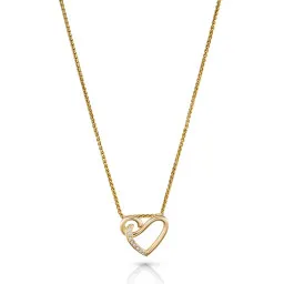 Orphelia® 'Ida' Femmes Argent Collier avec pendentif - Or ZH-7521/G