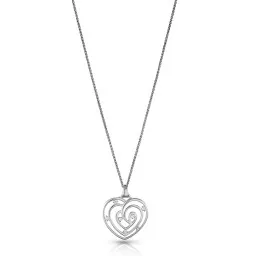 Orphelia® 'Euphoria' Dames Zilver 925 925 Collier - Zilverkleurig ZH-7522