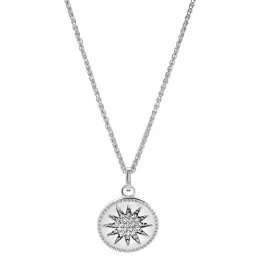 Orphelia® 'Shine' Dames Zilver 925 925 Hanger met Ketting - Zilverkleurig ZH-7576