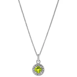 Orphelia® 'Bristol' Femmes Argent Pendentif avec Chaine - Argent ZH-7579/G