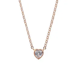 Orphelia® 'Nora' Femmes Argent Collier - Rosé ZK-7435