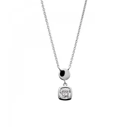 Orphelia® 'Myrela' Women's Sterling Silver Necklace - Silver ZK-7486