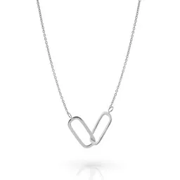 Orphelia® 'Rose' Dames Zilver 925 925 Collier - Zilverkleurig ZK-7561