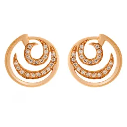 Orphelia® 'Elaine' Dames Zilver 925 925 Oorknoppen - Rosékleurig ZO-7084/1