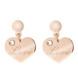 Orphelia® 'Liliana' Damen Sterling Silber Ohrhänger - Rosé ZO-7187/RG