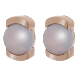 Orphelia® 'Hedda' Femmes Argent Puce d'oreille - Rosé ZO-7229