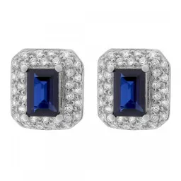 Orphelia® 'Jackie' Damen Sterling Silber Ohrstecker - Silber ZO-7237/SA