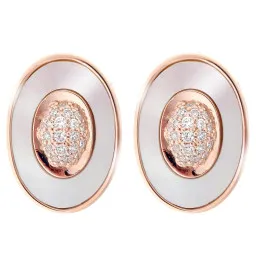 Orphelia® 'Aurori' Damen Sterling Silber Ohrstecker - Rosé ZO-7292