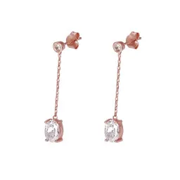 Orphelia® 'Elodie' Femmes Argent Boucle d'oreille - Rosé ZO-7419