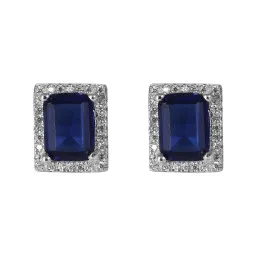 Orphelia® 'Enora' Dames Zilver 925 925 Oorknoppen - Zilverkleurig ZO-7425/SA