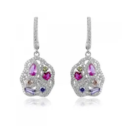 Orphelia® 'Marosetti' Femmes Argent Boucle d'oreille - Argent ZO-7427